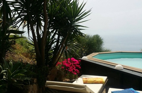 Monte Gallina Cottage | Eolie Getaway Relax sunsetTrekking Nature Lovers sauna private pool hot tub