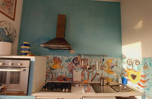 Marsala Apartment | Family sized trendy flat in the heart of Marsala with balconies and sea view