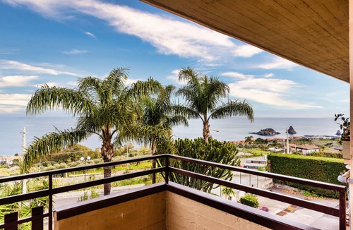 Aci Catena Apartment | Faraglioni Sea View Terrace by Wonderful Italy