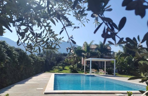 Villa Grazia di Carini Villa | Flower Villa with large private pool and wellness for exclusive use