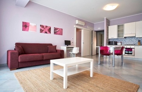 Capo d'Orlando Apartment | Glicine - 2-bedroom apartment with large panoramic sea view terrace and pool in the garden