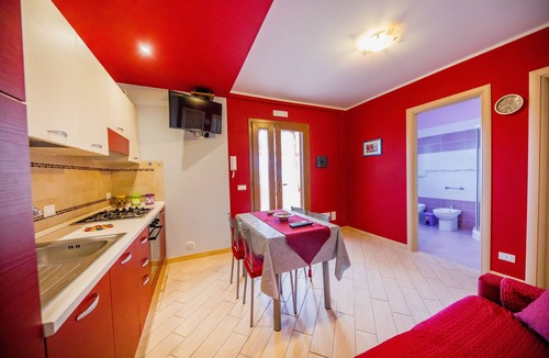 Cefalu Villa | Green Hills House - Small Apt - Wifi- Sea view terrace- Private parking