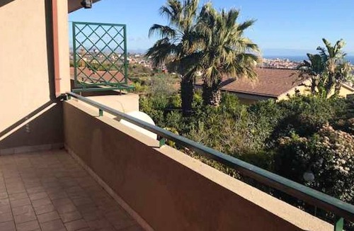 Aci San Filippo House | Homerez - House 4 km away from the beach for 6 ppl. with sea view at Aci Catena