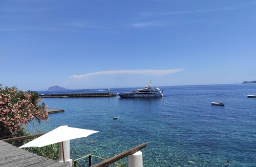Santa Marina Salina House | House on the sea in the Aeolian Islands, with terrace and solarium