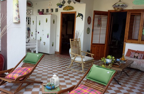 Addaura House | House with garden overlooking the Bay of Mondello