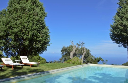 Pollina Villa | House with pool, sea views near Cefalu and Castelbuono and beach 10 minutes