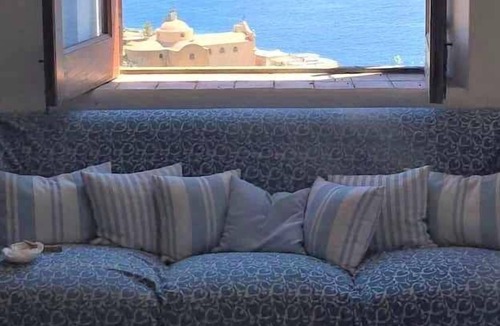 Santa Marina Salina House | La Casa Rosa, sea view terrace