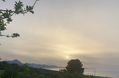Collesano House | Large terrace, sea panorama, a few minutes from the beach of Cefalù, pets allowed