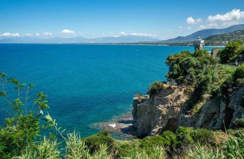 Agropoli Villa | Lighthouse View Villa with Sea View Terrace and Garden