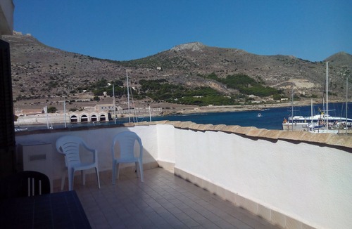 Favignana Apartment | LOVELY PENTHOUSE ON THE SEA AND IN THE HISTORICAL CENTER with Superpanoramic Terrace