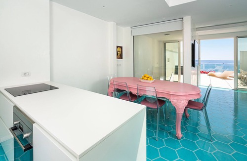 Letojanni Apartment | Marvelous Chic apartment with Jacuzzi and majestic sea view in Letojanni - DiCasaInSicilia