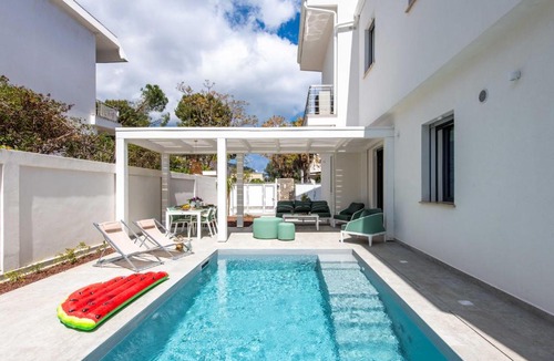 Mondello Villa | Mondello, Villa Blu con piscina