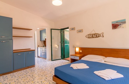 Vulcanello Apartment | Monolocale 11 Vulcano on Sea Shore, Lipari, Italy