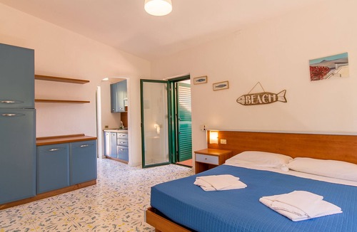 Vulcanello Apartment | Monolocale 14 Vulcano on Sea Shore, Lipari, Italy