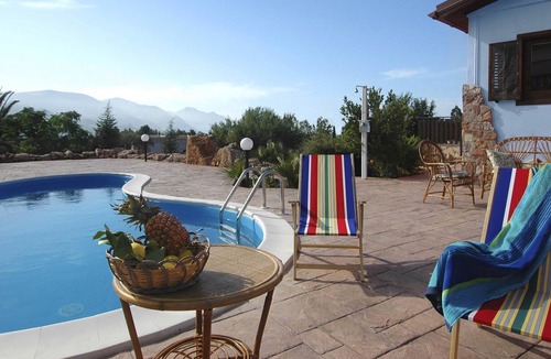 Castellammare del Golfo Villa | My Rental Homes - Villa Delle Palme with garden, swimming pool and the solarium