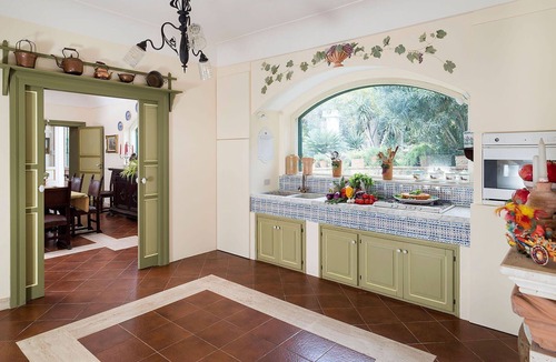 Salemi Villa | My Rental Homes - Green Villa immersed into a Mediterranean garden with heated pool