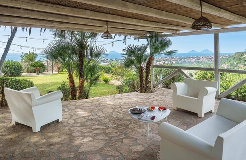 Capo d'Orlando Villa | My Rental Homes - Villa Milo with pool, hot tub, garden, sea view