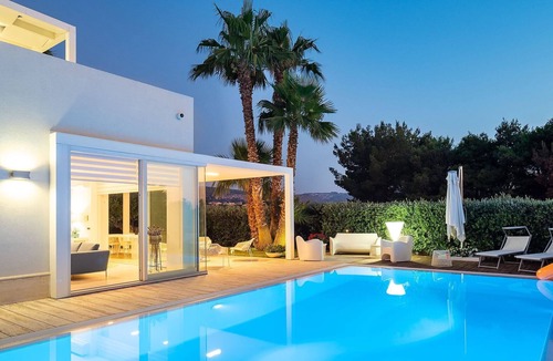 Custonaci Villa | My Rental Homes - Villa Rossini with pool surrounded by large terraces and garden