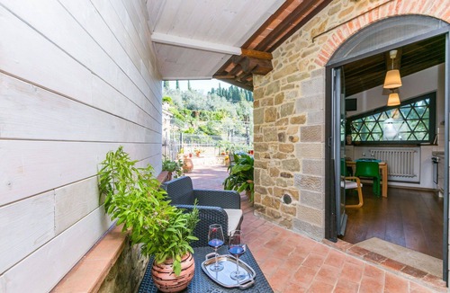 Greve in Chianti Apartment | Nice apartment for 4 people with WIFI, A/C, pool, TV, patio and panoramic view