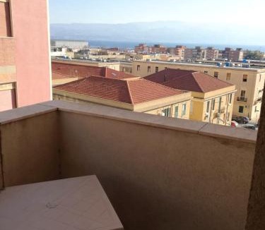 Gazzi Apartment | One bedroom appartement with sea view and furnished balcony at Messina 2 km away from the beach
