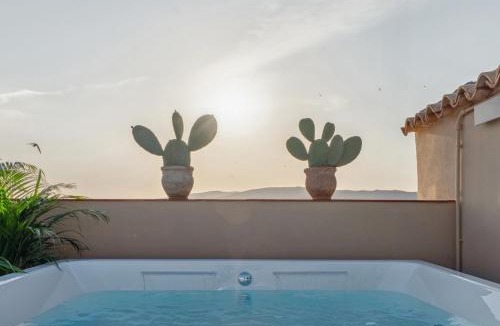 Noto Historic Centre Villa | Palazzo Di Lorenzo - Exclusive Palace with Panoramic Terrace and Minipool