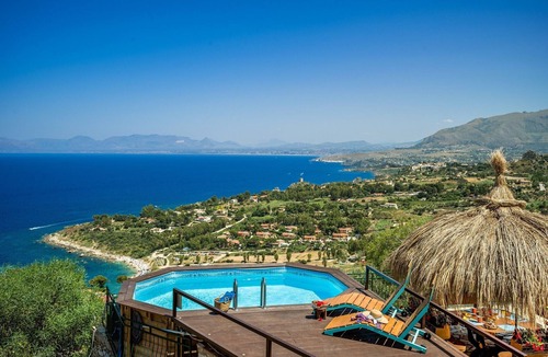 Scopello Villa | *PALMA DELLO ZINGARO* SPECTACULAR VIEW *SPA* *HEATED POOL*