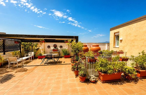 Reggio Calabria House | Penthouse with Ocean View and Secure Garage in a Charming B&B