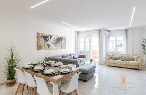 Quartiere XXXIV Lido di Ostia Levante Apartment | Pineta Maris - 5 min Sea, 8 pax, 2 Terrace, 2 Bath, A-C
