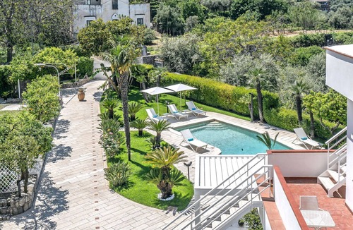 Vico Equense Villa | Private Villa with A/C, WIFI, private pool, hot tub, TV, terrace, panoramic view, close to Sorrento
