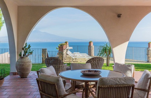 Costa Saracena-Castelluccio Villa | Punta Moresca, seafront villa with private pool and views of Mount Etna.