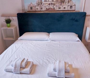 Quartiere XXIV Don Bosco House | Room with Direct View of St Peter's Basilica