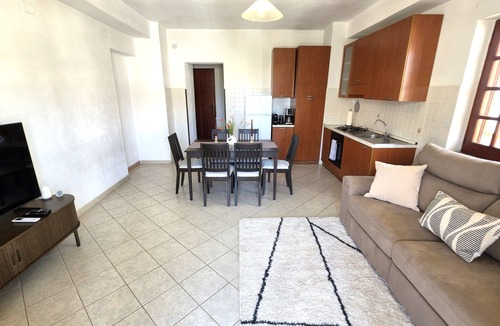 Santa Domenica Apartment | Spacious 3‑Bedroom with Wraparound Balcony, Sea Views & Steps to the Train