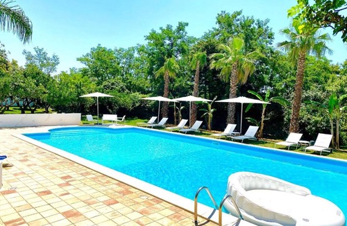 Porto Empedocle Villa | Suite with Pool View