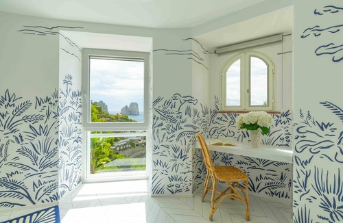 Marina Piccola Villa | Tenuta Saracena Capri, private beach access & panoramic views