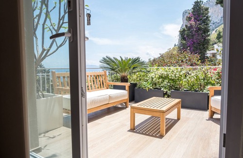 Addaura Villa | Theater Apartments Mondello Villa with Sea View
