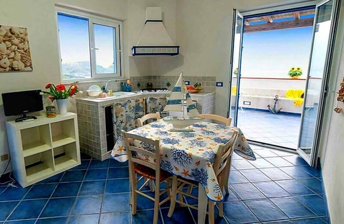 Capo d'Orlando Apartment | Two-room apartment overlooking the sea and the Aeolian Islands just 3 'from the beach of San Gregorio