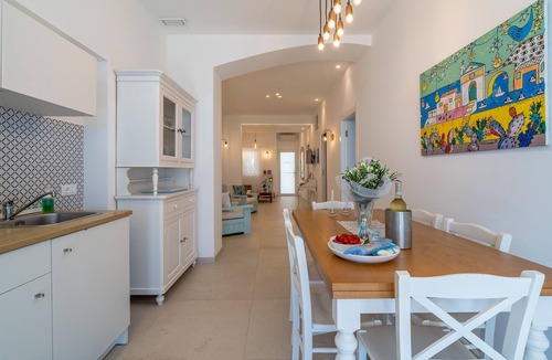 Marzamemi House | Vacation Home "La Fuga Blu Di Marzamemi" with Sea View, 2 Private Terraces & Wi-Fi