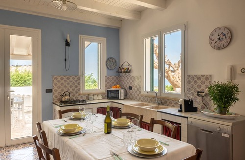Castellammare del Golfo Villa | Villa antico pozzo: pool, spa, sauna, sea view, 15 minutes from Scopello