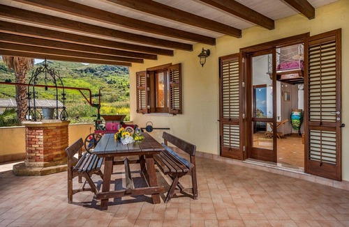 Scopello Villa | Villa Anna with sea view of the Zingaro reserve