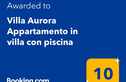 Aspra Apartment | Villa Aurora Appartamento in villa con piscina