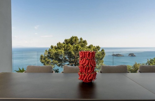 San Pietro Villa | Villa De Boer, brand new amazing seafront in Amalfi coast, private pool and garden