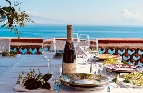 Vietri sul Mare Villa | Villa 'Fuenti Bay' with Sea View, Wi-Fi and Air Conditioning