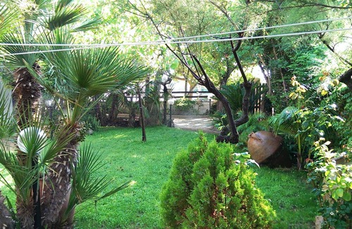 Marsala Villa | Villa garden verandas tree-lined avenues lawn 20 meters from the sea