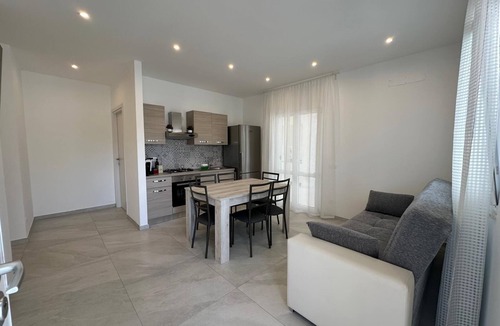 Santa Maria del Focallo Villa | Villa 'Kennedy' with Sea View, Private Pool and Air Conditioning