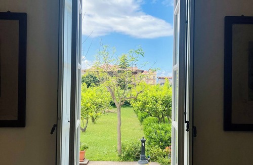 Capo d'Orlando Apartment | Villa Lodato, historical portions of villa close to the beach