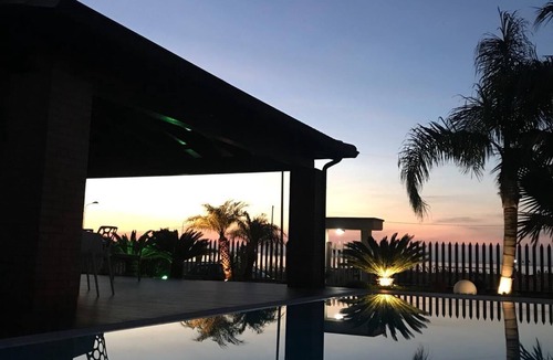 Isola delle Femmine Villa | Villa Maria 100 meters from the sea with infinity pool