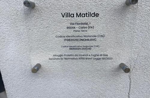 Carini House | Villa Matilde