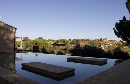 Caltagirone Villa | Villa Palmento-restored winery with heated pool in 24 acres