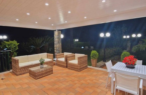 Mazzaforno Villa | VILLA SANTINA - CEFALù - SEA VIEW AT 150 FROM THE BEACH WITH PRIVATE ACCESS.