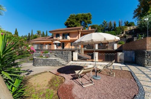 Carrubazza-Motta Villa | Villa Sole d'Oro - Pool, Garden, and Sea View